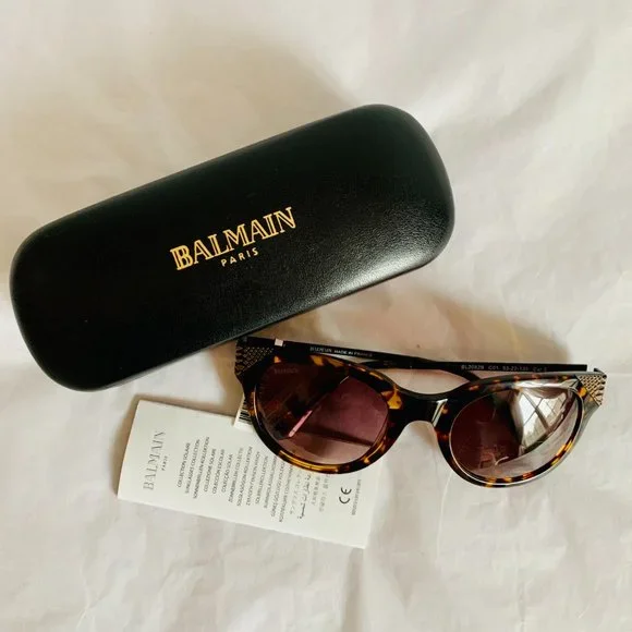 Balmain | Accessories | New With Case Balmain Paris 53mm  display picture 3